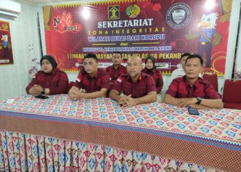 Semangat Baru Pasca Idul Fitri, Lapas Pekanbaru Ikuti Halal Bihalal Bersama Dirjenpas