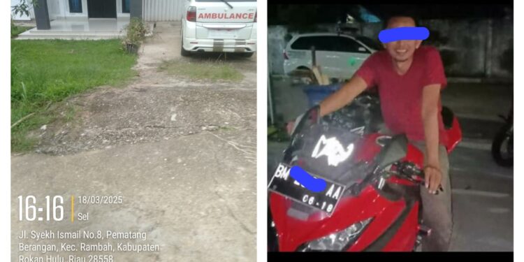 Buseeeet,,,,!!! 1 Unit Mobil Ambulance Terparkir Rapi di Rumah Pribadi Honorer RSUD Rohul