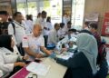 Semarak Peringatan HBP ke-61, Lapas Pekanbaru Ikuti Aksi Donor Darah