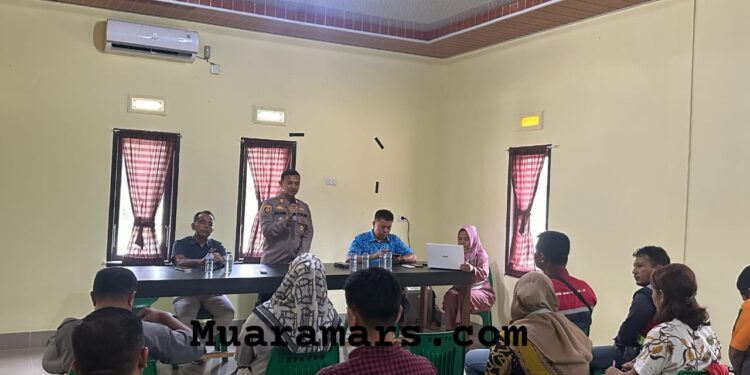Polsek Tambang laksanakan Rapat Koordinasi Terkait Harkamtibmas Dalam Operasi Larangan Pemanfaatan Tambang Ilegal