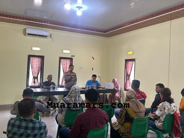 Polsek Tambang laksanakan Rapat Koordinasi Terkait Harkamtibmas Dalam Operasi Larangan Pemanfaatan Tambang Ilegal