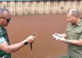Brigjen TNI Dany Rakca Danpuslatpur kodiklat TNI AD, Menetralisir Bakteri Limbah di Pasar Kota Bandung