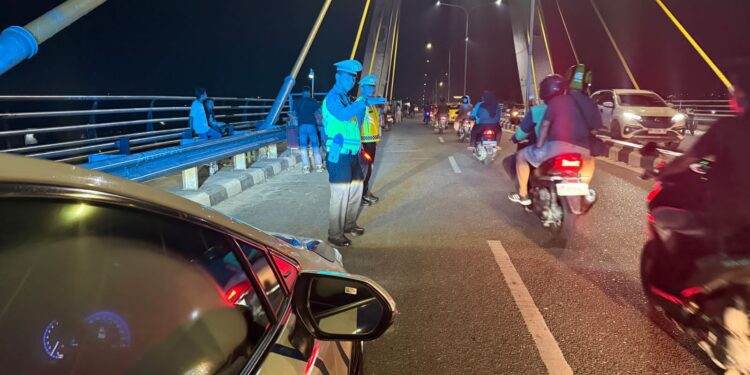 Blue Light Patrol Polda Riau Jaga Keamanan Malam Libur,Sasaran titik keramaian dan tempat Ibadah