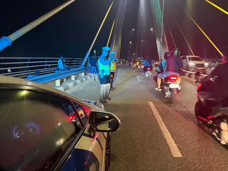 Blue Light Patrol Polda Riau Jaga Keamanan Malam Libur,Sasaran titik keramaian dan tempat Ibadah