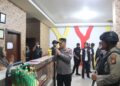 Kapolres Pelalawan Pimpin Patroli Blue light jaga situasi Kamtibmas tetap kondusif