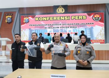 Polda Riau Amankan Pelaku Kejahatan Jalanan