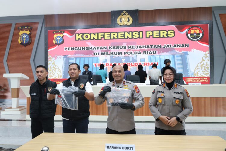 Polda Riau Amankan Pelaku Kejahatan Jalanan