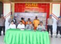 Polres Kuansing Ungkap Kasus Pembakaran dan Perambahan Hutan Lindung Bukit Betabu