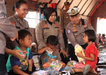 Pulihkan Luka Psikologis Pasca kerusuhan, Polres Siak Gelar Trauma Healing untuk Korban