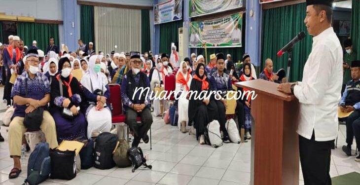 Selamat Kembali ke Tanah Air” Bupati Kampar Ahmad Yuzar, Sambut Jamaah Haji
