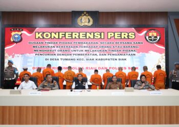 Polda Riau Tetapkan 13 Tersangka Terkait Kerusuhan di PT. SSL