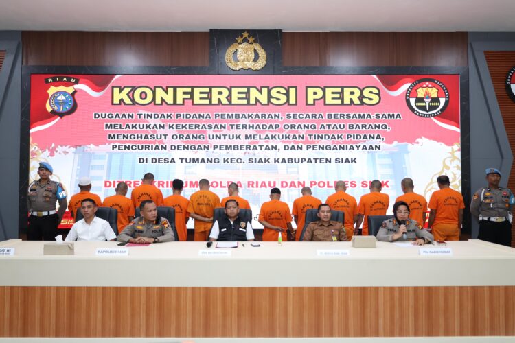 Polda Riau Tetapkan 13 Tersangka Terkait Kerusuhan di PT. SSL
