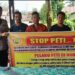 Polsek Kuantan Mudik Pajangkan Himbauan Larangan Aktivitas PETI