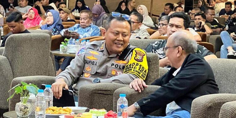 Dirlantas Polda Riau Paparkan Edukasi Keselamatan Lalu Lintas dalam Fleet Gathering Agung Toyota Riau