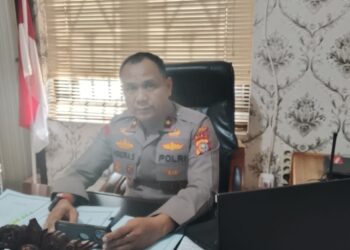 Kapolsek Siak Hulu Laksanakan Giat Zoom Meeting Anev Terkait Aplikasi Astina Polri