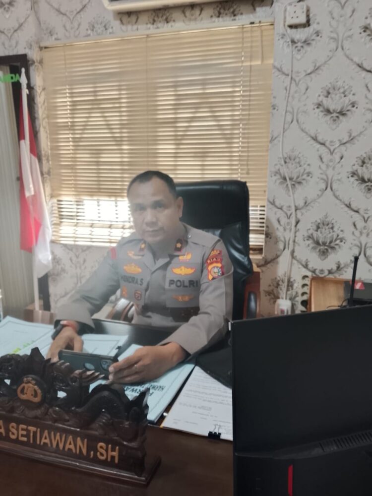 Kapolsek Siak Hulu Laksanakan Giat Zoom Meeting Anev Terkait Aplikasi Astina Polri
