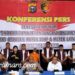 Ditreskrimsus Polda Riau Konfrensi Pers Penangkapan 9,75 Ton Beras dari Distributor Beras Oplosan