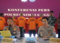Sat Narkoba Polres Simalungun Borong Prestasi, Bongkar 110 Kasus dan Ringkus 139 Tersangka dalam Operasi Anti Narkoba 7 Bulan