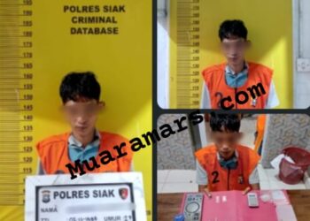 Polsek Sungai Apit Tangkap Pengedar Sabu di Teluk Masjid, Satu Bandar Masih Buron