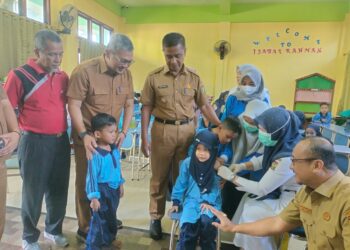 Bupati Kampar Tinjau Pelaksanaan BIAS di Sekolah