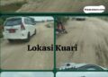 Lapor Pak Kapolda”. Terciduk,,!!! Plat Merah Seri F Kawal Excavator untuk Aktifitas Tambang diduga Ilegal Galian C di Kampar