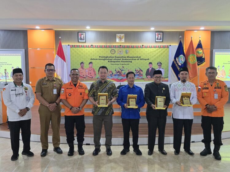 Jelang Even Pacu Jalur, Syahrul Aidi Buka Pelatihan Keselamatan oleh Basarnas di Taluk Kuantan