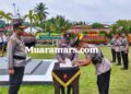 Kapolres Kampar AKBP Boby Putra Ramadhan S, Pimpin Sertijab Kabag Ren dan Lima Kapolsek