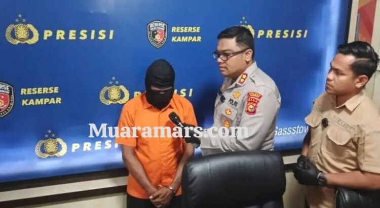 Polres Kampar Tangkap Pelaku Pembunuhan Siswa SMPN 7 Tambang