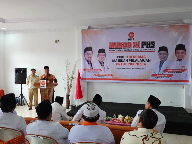 Anggota DPR RI Syahrul Aidi Hadiri Musda VI PKS di Pelalawan