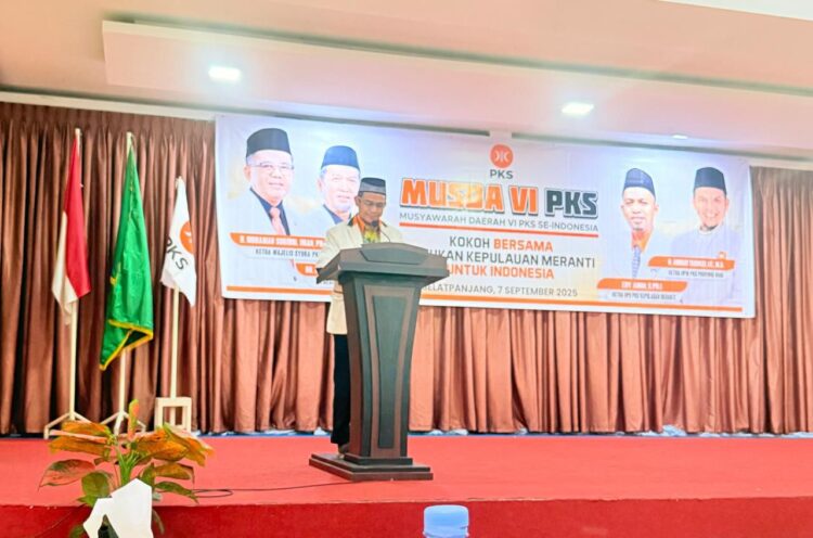 Hendry Munief Ajak Pengurus DPTD PKS Kepulauan Meranti Kokoh bersama Memajukan Meranti