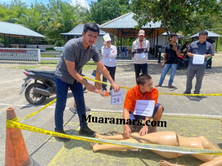 Polres Madina Reka Ulang Perkara Pembunuhan Diva Febriani”, 25 Adegan Diperagakan