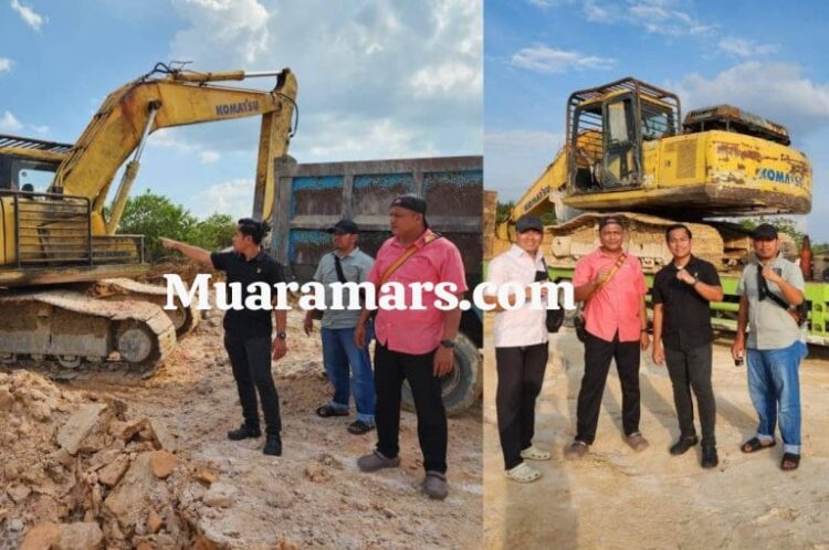 Polres Kampar Sikat Tambang Ilegal, Dua Orang dan Alat Ekcavator di Tangkap