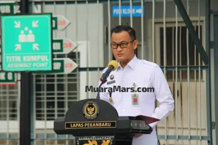Kalapas Klas IIA Pekanbaru Pimpin Upacara Peringatan Hari Kesaktian Pancasila