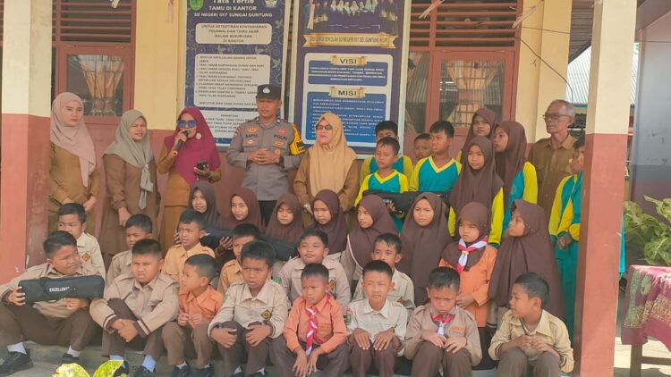 Selain Tegas Dalam Penegakan Hukum” Kasat Reskrim Inhu Aktif Dalam Kegiatan Sosial