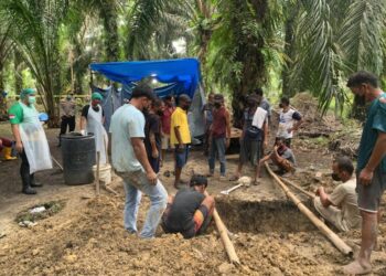 Ungkap Misteri Kematian” Polsek Tapung dan Tim Forensik Bongkar Makam Antoni Tampubolon