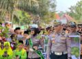 Tanamkan Cinta Lingkungan, Polres Siak Gelar Program Green Policing Generasi Gen Z di Dayun