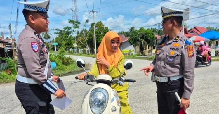 Operasi Zebra Lancang Kuning 2025 Satlantas Polres Siak Gelar Patroli Hunting, Pengendara Diimbau Lebih Tertib Berlalu Lintas