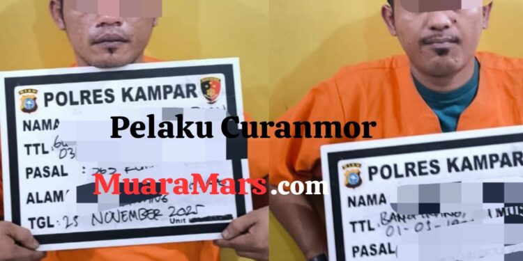 Satreskrim Polres Kampar Sikat Pelaku Curanmor di Sei Jernih