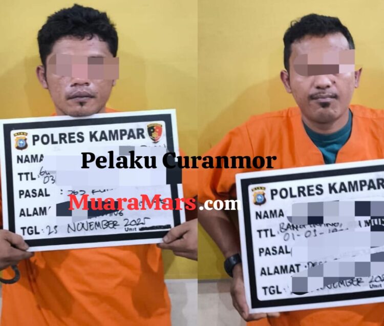 Satreskrim Polres Kampar Sikat Pelaku Curanmor di Sei Jernih