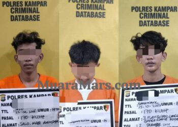 Satreskrim Polres Kampar, Sikat Tiga Orang Pelaku Pengeroyokan