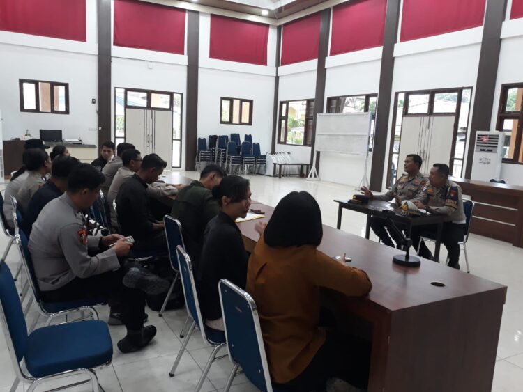 Perkuat Moral Personil Polres Siak Gelar Pembinaan Rohani