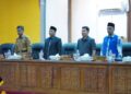 Ketua DPRD Kampar Ahmad Taridi, S.HI Pimpin Rapat Paripurna Penetapan Propemperda dan Penyampaian Laporan Pansus TA 2026