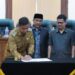 Ketua DPRD Kampar Ahmad Taridi, S.HI Pimpin Rapat Paripurna Penetapan Propemperda dan Penyampaian Laporan Pansus TA 2026