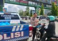 Ditlantas Polda Riau Gelar Jumat Barokah Sekaligus Edukasi Keselamatan Kamseltibcarlantas