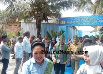Kapolri Resmikan 27 Jembatan Ground Breaking 83 Jembatan Merah Putih Presisi Seluruh Kabupaten Kota di Provinsi Riau
