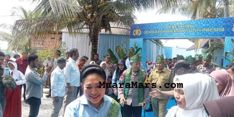 Kapolri Resmikan 27 Jembatan Ground Breaking 83 Jembatan Merah Putih Presisi Seluruh Kabupaten Kota di Provinsi Riau