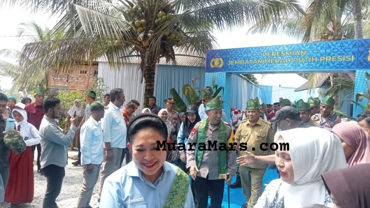 Kapolri Resmikan 27 Jembatan Ground Breaking 83 Jembatan Merah Putih Presisi Seluruh Kabupaten Kota di Provinsi Riau