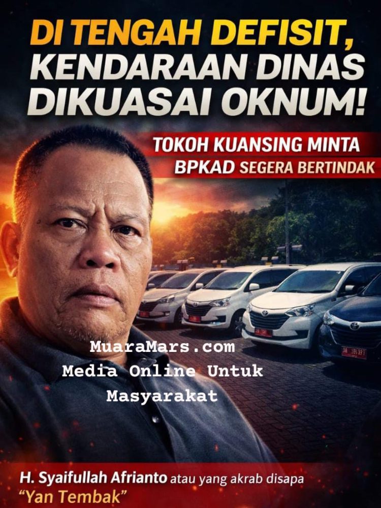 Kendaraan Dinas Dikuasai Pihak Tak Berhak, Tokoh Kuansing Minta BPKAD Bergerak Cepat