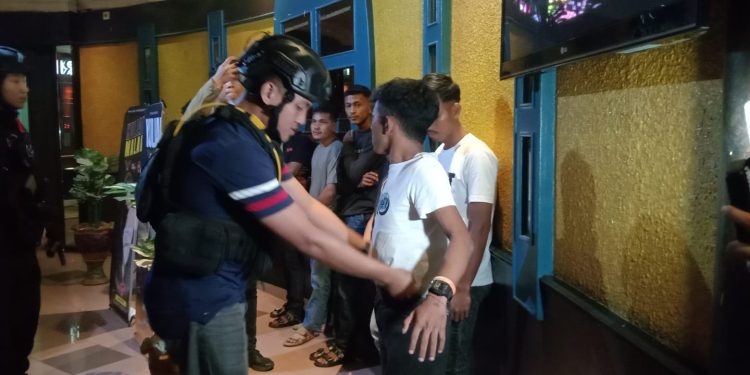 Antisipasi Peredaran Narkoba, Polda Riau Gandeng GRANAT Razia THM MP Club dan Furaya Hotel Pekanbaru