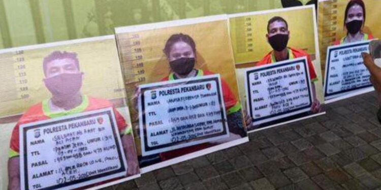 Pelaku Pembunuhan Lansia di Pekanbaru, Riau di Ciduk Polisi